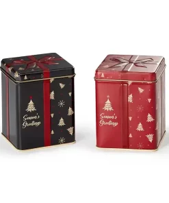 Schöne weihnachtliche Blechdose – Festlicher Charme für Ihre Geschenke