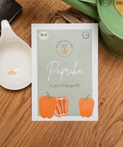 Bio-Saatgut Paprika „Cubo Orange RS“