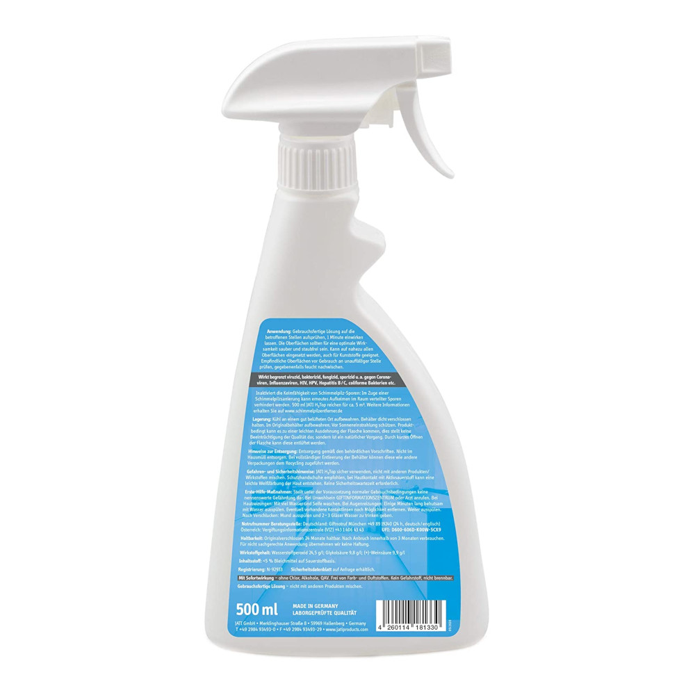 JATI H2Top 4-fach Flächendesinfektion, Sprühfl. 500 ml – Bild 2
