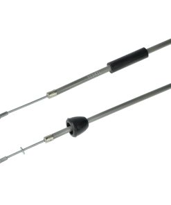 Bowdenzug, Handbremse – silbergrau – KR51/1, KR51/2, SR4-2, SR4-3, SR4-4