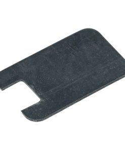 Gummi-Isolierunterlage schwarz – z.B. f. Lenkerblinkschalter und Abblendschalter
