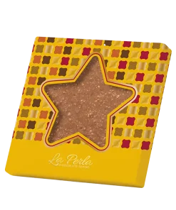La Perla Weihnachtsstern Schokolade Caramello Nocciola e Meringa