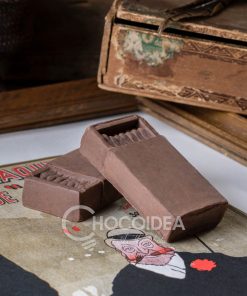Zündholzschachtel aus Schokolade