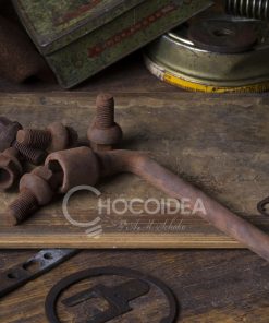 Radschlüssel aus Schokolade