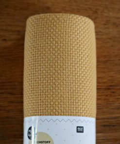 senfgelb Mönchstoff 4,6 Stiche/cm 50x140cm